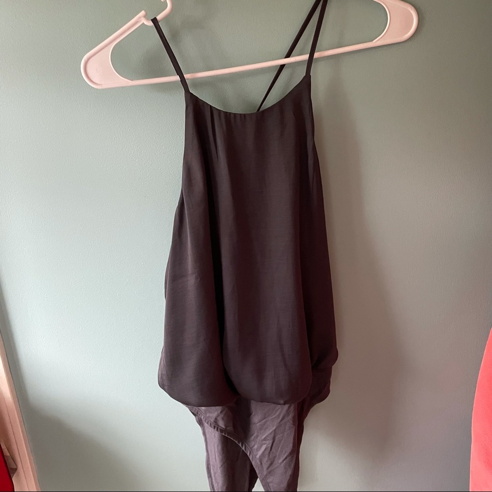 Grey bodysuit